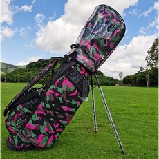ANEW GOLF 방수 골프백 남녀공용 스탠드백, 레드