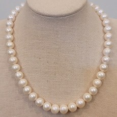 10mm진주목걸이
