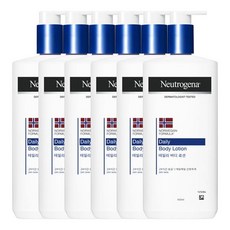 뉴트로지나 데일리 바디 로션 꽃향, 450ml, 6개