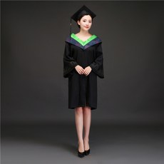 스커트 학사복 대학교 초 고등학교 졸업복 문과 위치 유니폼 석박사복 비추다 드레스