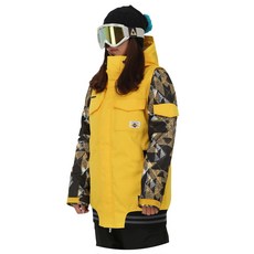 슈가포인트 여성 스노보드 스키 자켓. 여자 보드복 스키복 패딩 점퍼. Freshman WJ - Amarillo/Indio Black