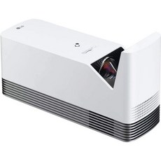 LG HF65LA 100인치 풀 HD1920 x 1080 홈 시어터 시네빔 초단투영기 1000 ANSI 루멘 블루투스 사운드 아웃 무선 연결 - 흰색