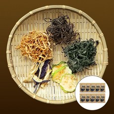 산채비빔밥 건나물 5종 모듬 30g x 10팩 (취나물 호박 가지 표고 시래기), 10개