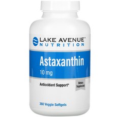 Lake Avenue Nutrition Astaxanthin 10 mg 360 Veggie Softgels, 360개