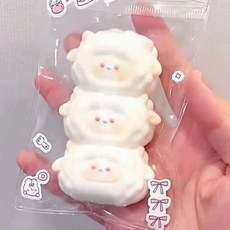 trivella 귀여운선물 스트레스 조류 스트레스해소, 1개, 병아리+계수케이크(2종)