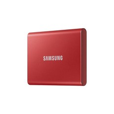 삼성전자 외장 SSD 외장하드 포터블 휴대용 T7 500G 1T 2T, 레드