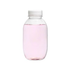 [유페트] 350ml 우유 페트병 35파이 1개 흰색캡, 흰색