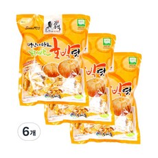 강봉석 명인 전통 건강 우리쌀 호박엿 300g 6개