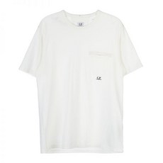 (백화점 정품)CP Company [CP컴퍼니] 스몰 로고 포켓 티셔츠 14CMTS182A 005431G 103 1759240