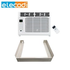 최신형창문형에어컨 EWA-60F1+설치키트소형(창문75~100cm)포함 초절전형 실외기없는에어컨 고시원 에어컨-HK, 에어컨+거치대