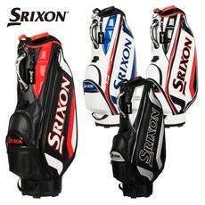 스릭슨캐디백 던롭 SRX STANDARD CADDY BAG 스릭슨 스탠다드 캐디백 경량 GGC-S166 WHITE