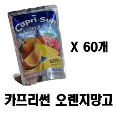 농심 카프리썬 오렌지망고