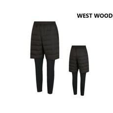 웨스트우드 WESTWOOD DUCK다운 충전재를 사용한 겨울 남성 다운 반바지 레깅스(일체형) WM4MSPR803