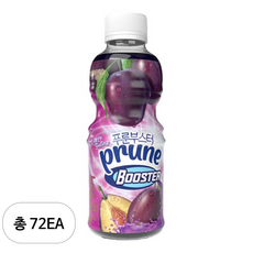 웅진 푸룬부스터 주스, 200ml, 72개