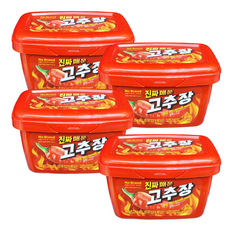 노브랜드 진짜 매운 고추장 베트남산 매운고추 REAL HOT PEPPER PASTE, 4개, 500g
