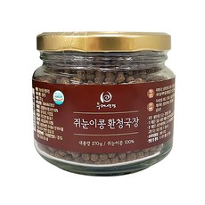 두레생협 국산 쥐눈이콩 청국장 환 270g 발효 균 효소 알, 1개
