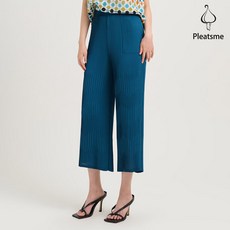 플리츠미 플리츠미 사선 패턴 플리츠 와이드 팬츠_EPPTM323028