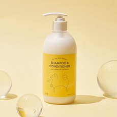 위그힐 닥터수 위시솔루션 반려견 샴푸 앤 컨디셔너 퍼피, 1개, 500ml