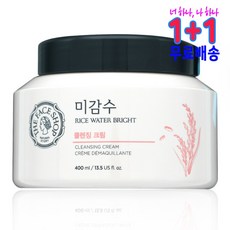 더페이스샵 미감수 브라이트 클렌징 크림 _ 400ml 1+1, 1개