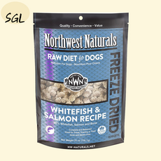 Northwest Naturals 노스웨스트 내추럴 동결건조 흰살생선&연어 709g SGL, 1개