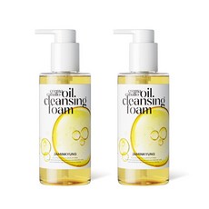 자민경 대용량 오일 클렌징 폼 200ml 2개