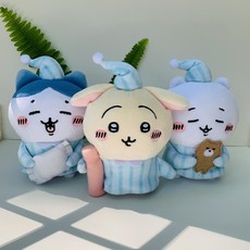 치이카와 X 먼작귀 X 농담곰 캐릭터 애니 팝업스토어 시리즈 애착 수면 인형/키링, 02