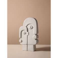 하이바다 요가 얼굴장식 화병 오브제, C