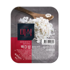 The미식 백미밥, 210g, 25개