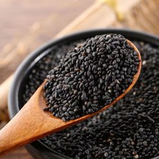 OKYAIOS 볶음 검정깨 볶은 검은깨 흑임자, 1개, 1kg
