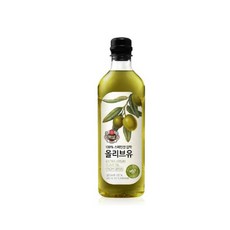 백설 스페인산 압착 올리브유, 900ml, 3개