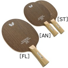 버터플라이 탁구라켓 쉐이크 탁구채 양면채 카본 HD, ST(직선형)