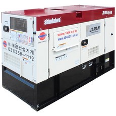 디젤 발전기 비상 저소음 산업용 Generator 대여 임대 25kVA DG25MK