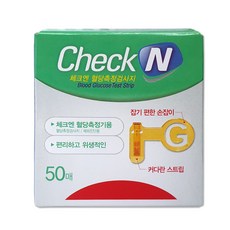 일동제약 체크엔 혈당측정검사지 50매, G 400, 1개