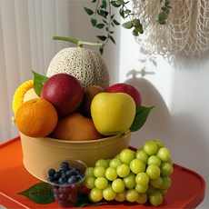 델키스트 종합 과일구독 단독가구 자취생 가족 혼합 단일 제철 계절과일 배송 서비스, 3개, 1인