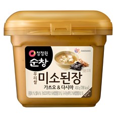 청정원순창 미소된장 가쓰오 앤 다시마, 450g, 1개