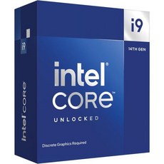 컴퓨터 CPU Intel® Core™ i514600KF New Gaming Desktop Processor 14 코어 Pcore 6개 Ecore 8개 잠금 해제, Processor_Core™ i9-14900KF - i514600kf