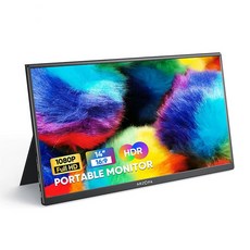 did모니터 전자메뉴판 ARZOPA 14.0인치 1080p 휴대용 모니터 초박형 usb c HDMI 포터블 디스플레이 ips 보조모니터 PS5용 안드로이드, [02] 14.0 A1 Gamut Slim, [01] 미국 플매트 카펫 러그