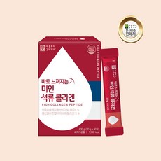 애플트리 미인 석류콜라겐 젤리 스틱 20g x 30포 1개월분 석류농축액 피쉬콜라겐 펩타이드 엘라스틴 비타민C 피부탄력 식물성 에스트로겐, 1개