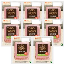 CJ The더건강한 샌드위치햄 90g, 8개