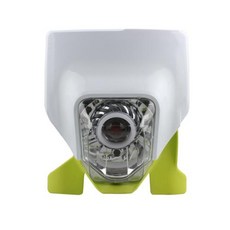오토바이 전조등 헤드라이트 Led 램프 패널 허스크바나 FE250 TE250I 2022 TE300I 2021, 1) Green