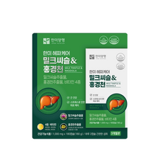 한미양행 헤파케어골드 밀크씨슬 앤 홍경천 1000mg, 1개, 180정