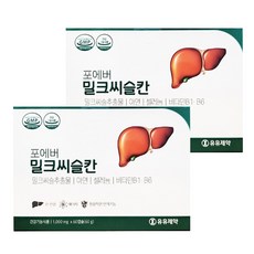 포에버 밀크씨슬칸, 2개, 60정