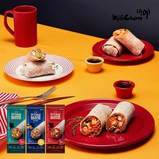 [교촌] 닭가슴살 브리또 3종 1팩, 02. 단짠콤보 1팩
