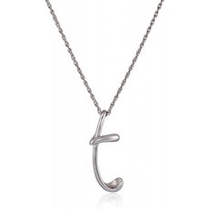 필기체이니셜목걸이