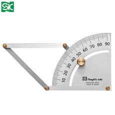 에스케이 일본정품 인사이드분도기 IP-90 각도측정기 각도자, 1개