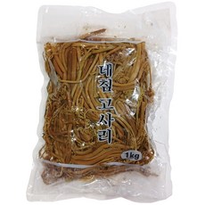 녹지푸드 녹지 A급 북방 데침 삶은 고사리 1Kg 이강산닷컴, 1개