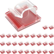 D O Sell 整齊排線+固定夾30p一套, 1組, 透明