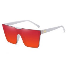 HEAT WAVE 럭셔리 디자인 원피스 패션 안경 남녀공용 크로스 보더 드라이빙 선글라스 HW04 아이웨어, HW04-C6, No box, 1개