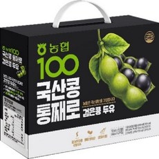 농협100 국산콩 통째로 검은콩 두유, 190ml, 48개 48개, 190ml