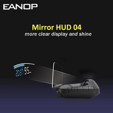 EANOP M40 HUD 헤드 업 디스플레이 자동차 전자 속도 프로젝터 전자 보드 여행 컴퓨터 OBD II 자동차 속도, 02 파란_01 CHINA